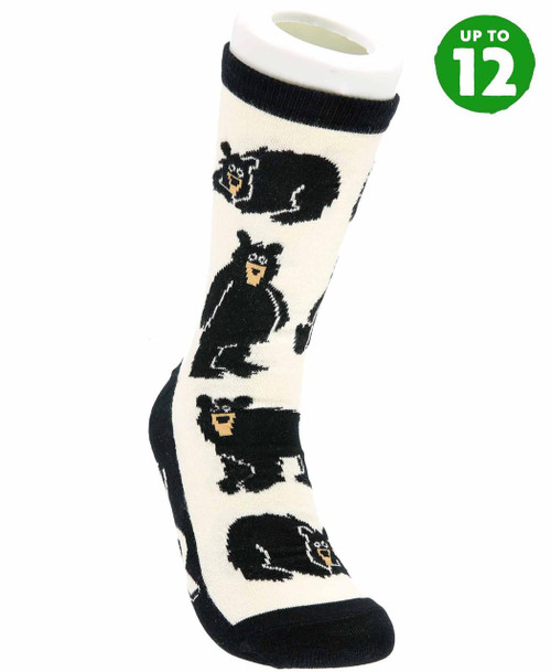 lazy one Papa Bear Crew Sock