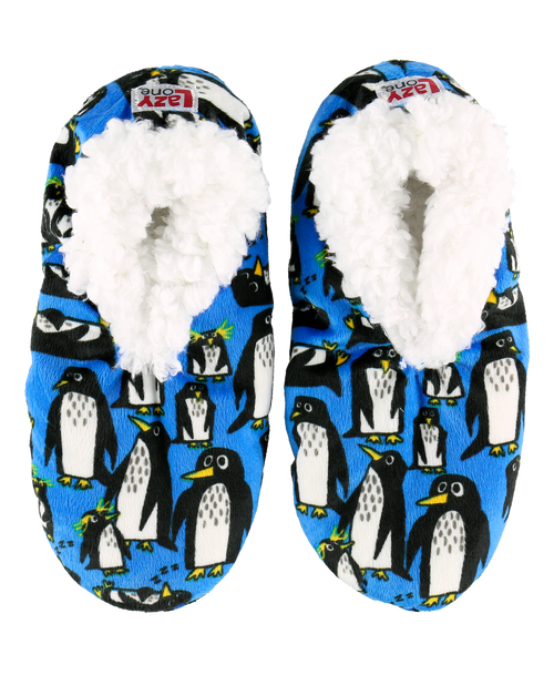Lazy One Penguin Fuzzy Feet Slipper