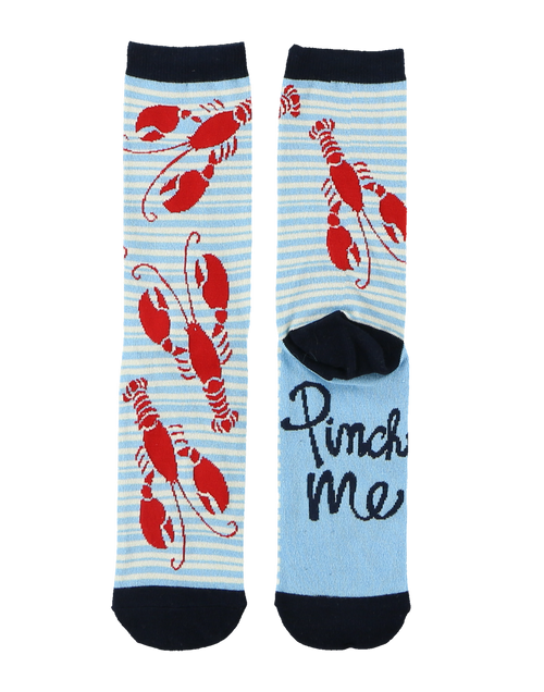 Lazy One Pinch Me Lobster Crew Sock