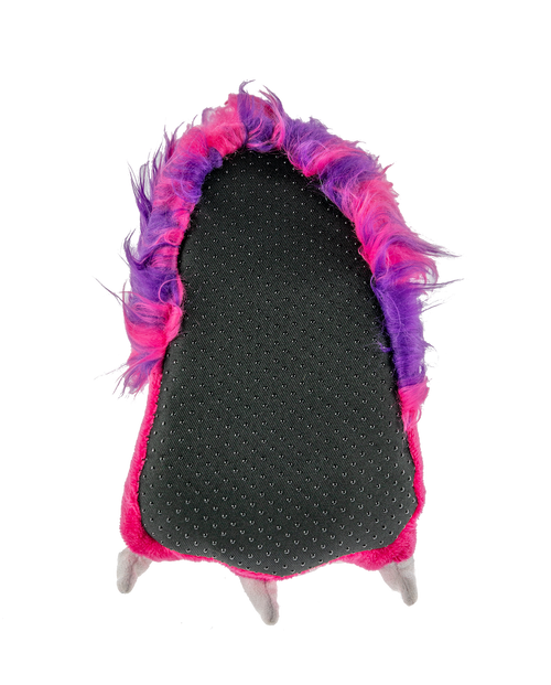 Lazy One Pink Monster Kid And Adult Paw Slipper