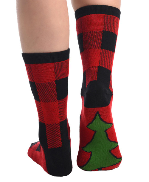 Lazy One Plaid Sock 3 Pack