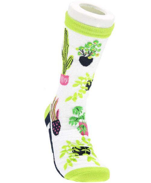 lazy one Plant Lady Crew Sock