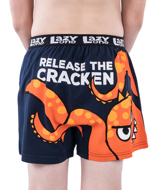 lazy one Release The Cracken Kids Boxer