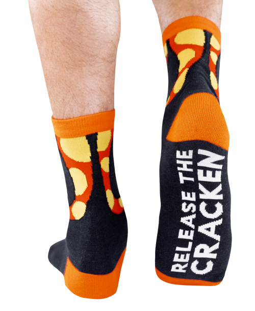 lazy one Release the Cracken Octopus Crew Sock