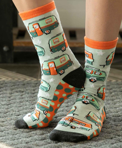 Lazy One Roll-Tel Crew Sock