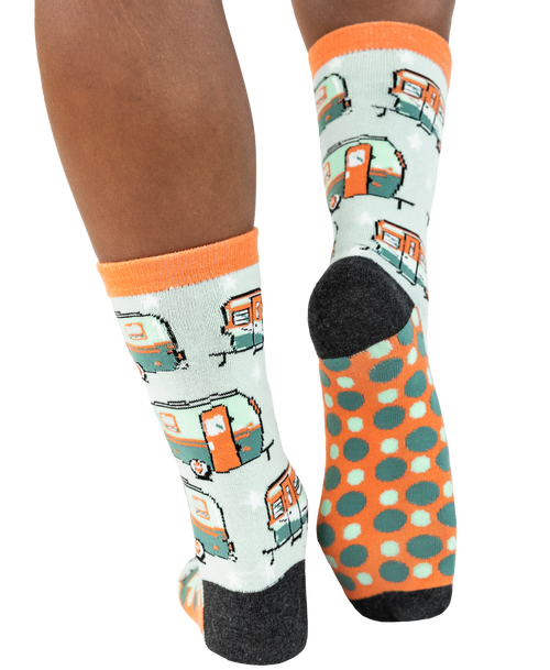 Lazy One Roll-Tel Crew Sock