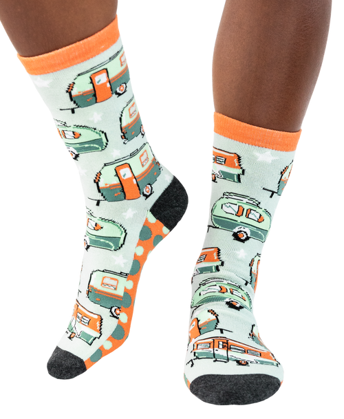 lazy one Roll-Tel Crew Sock