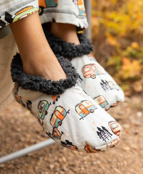 Lazy One Rolltel Fuzzy Feet Slipper