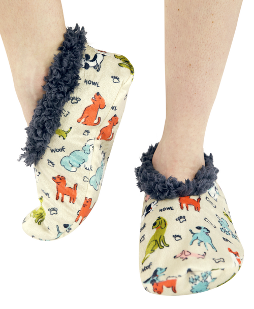 lazy one Ruff Night Mulitcolor Fuzzy Feet