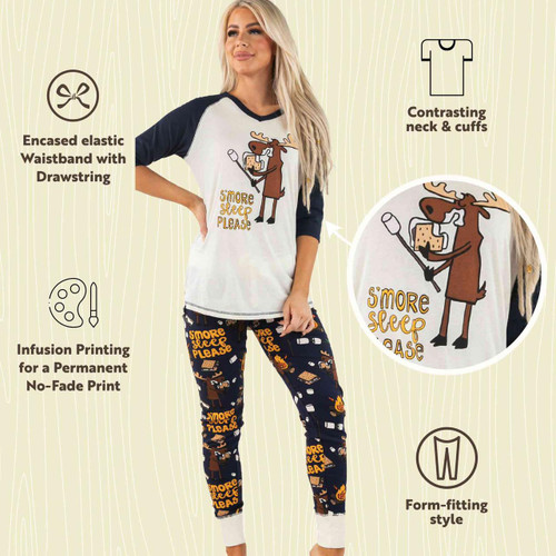 Lazy One S'more Sleep Please Women's Legging Set