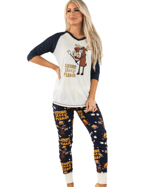 lazy one S'more Sleep Please Women's Legging Set