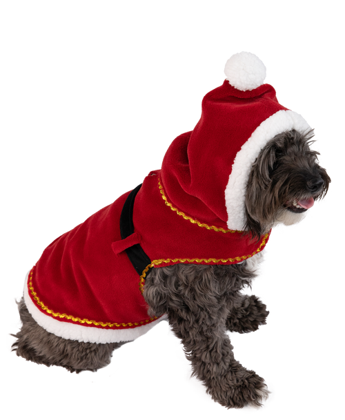 lazy one Santa Hooded Dog Costume