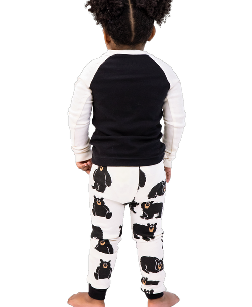 Lazy One Sister Bear Kid's Long Sleeve PJ's