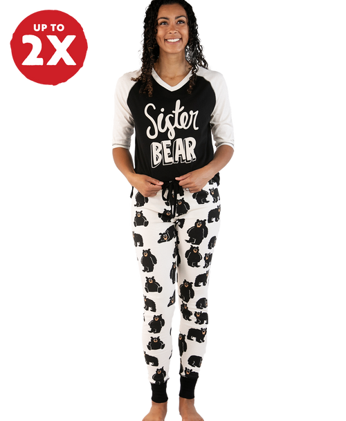lazy one Sister Bear Women's Legging Set