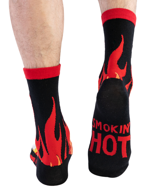 Lazy One Smokin' Hot Crew Sock