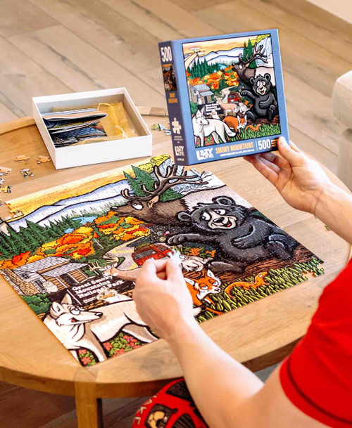 Lazy One Smoky Mountains Puzzle