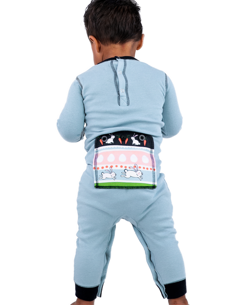 lazy one Some Bunny Sleepy Infant Onesie Flapjack