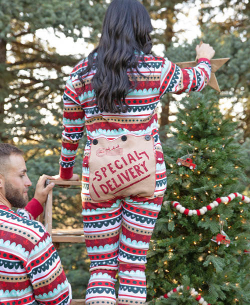 Lazy One Special Delivery Adult Onesie Flapjack