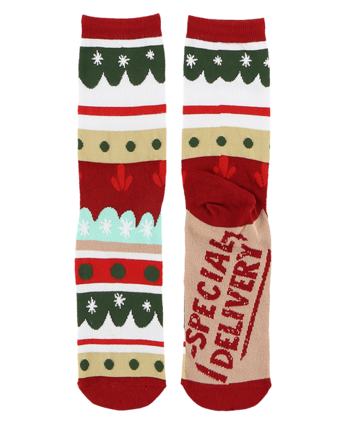 Lazy One Special Delivery Crew Sock