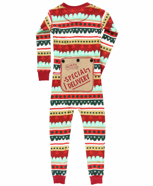 Lazy One Special Delivery Kid Onesie Flapjack
