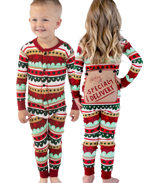 lazy one Special Delivery Kid Onesie Flapjack