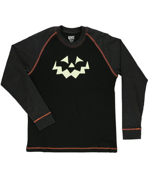 Lazy One Spooky Faces Women's Regular Fit PJ Tee