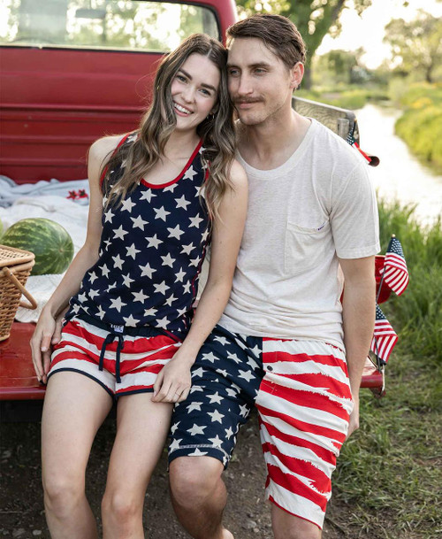 Lazy One Stars & Stripes Women's Shorts