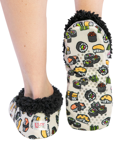 Lazy One Sushi Fuzzy Feet