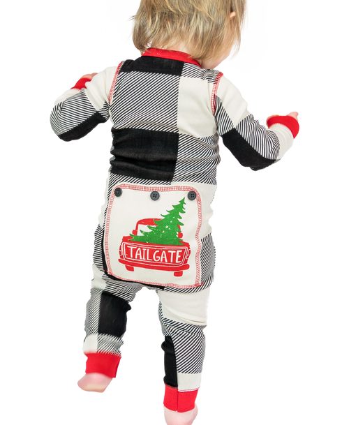 lazy one Tailgate Infant Onesie Flapjack