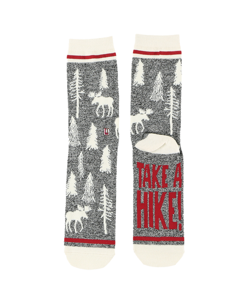 Lazy One Take A Hike Crew Sock