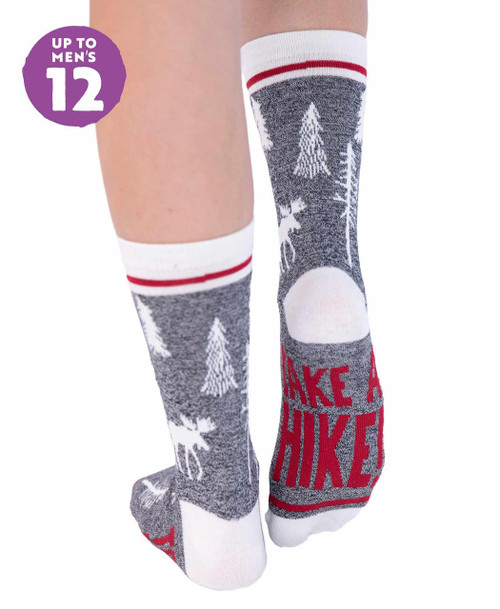lazy one Take A Hike Crew Sock