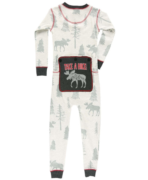 Lazy One Take A Hike Kid's Onesie Flapjacks