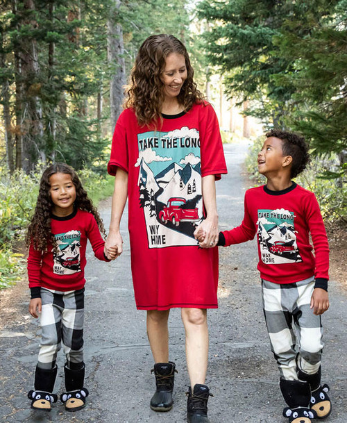 Lazy One Take The Long Way Nightshirt