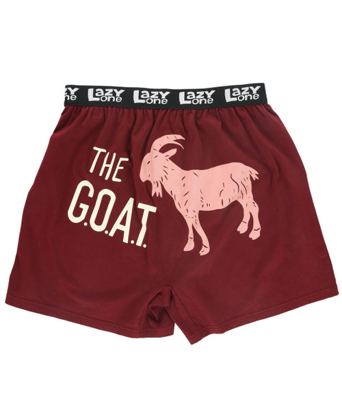 lazy one The G.O.A.T Men's Funny Boxer Special Buy