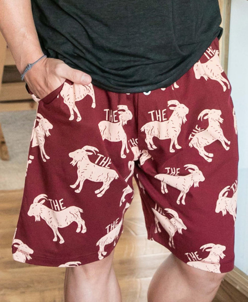Lazy One The GOAT Men's Pajama Shorts