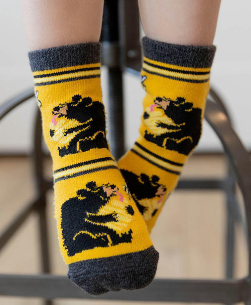 Lazy One Too Sweet Bear Kid Sock
