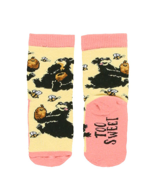 lazy one Too Sweet Pink Infant Sock