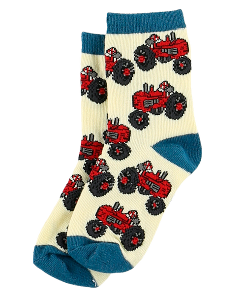 Lazy One Tractor Kid Sock
