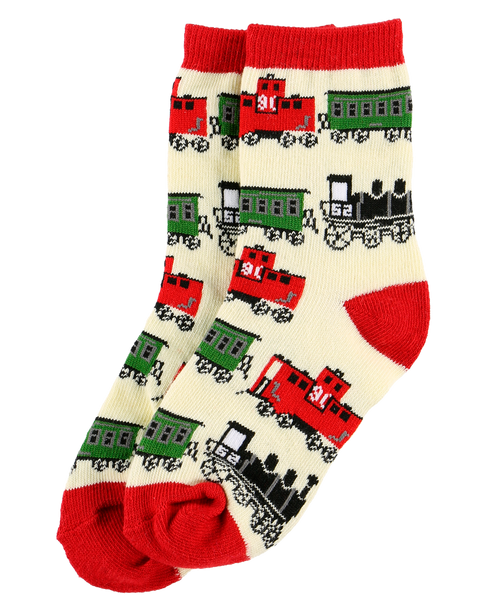 Lazy One Train Kid Sock