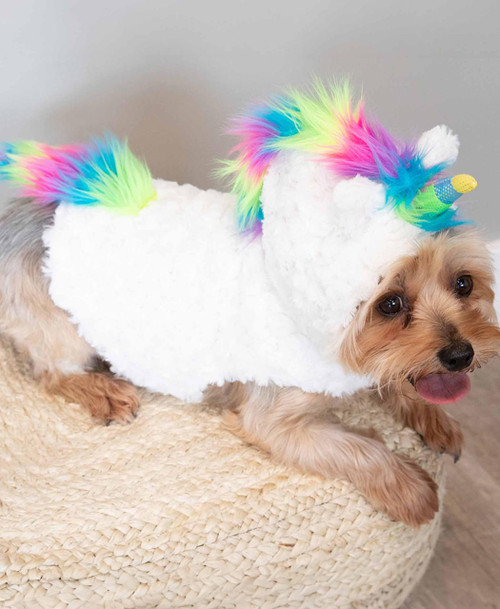 Lazy One Unicorn Hooded Dog Costume