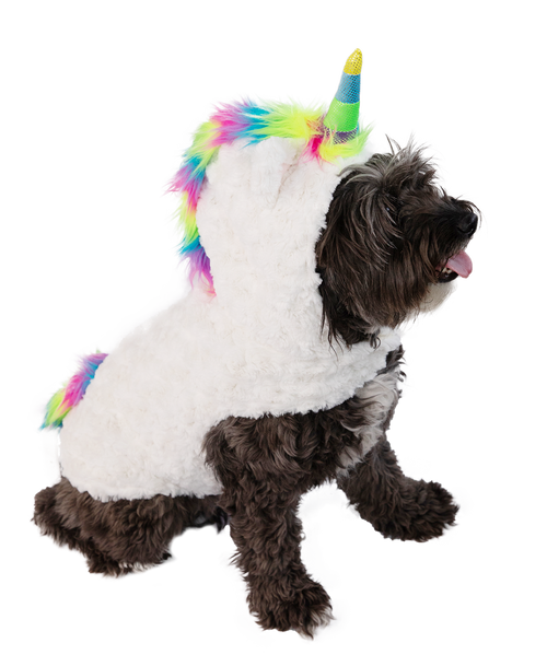 lazy one Unicorn Hooded Dog Costume
