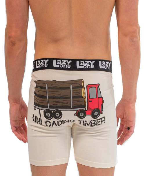 lazy one Unloading Timber Men's Boxer Briefs