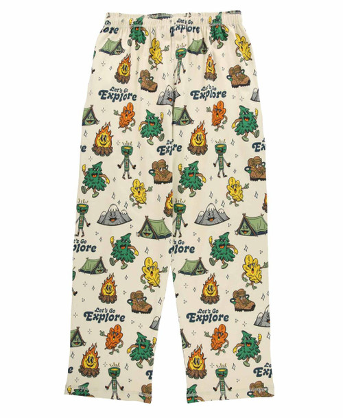 Lazy One Vintage Camping Men's PJ Pants