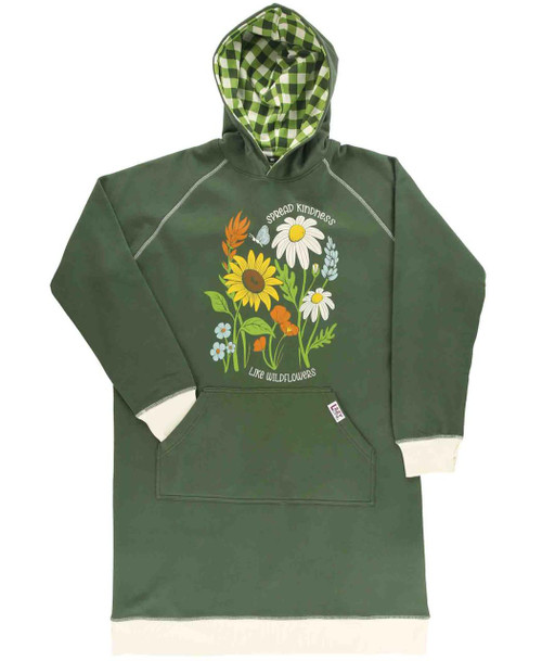 Lazy One Wild Flowers Sleep Hoodie