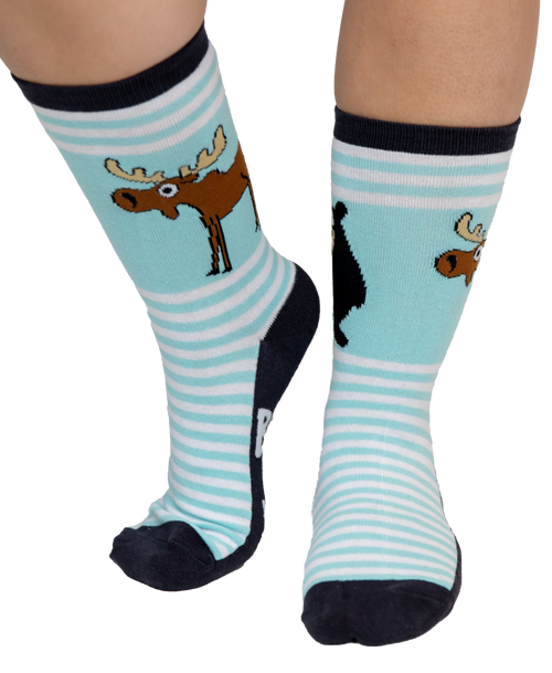 Lazy One Wild Moose Sock 2 Pack