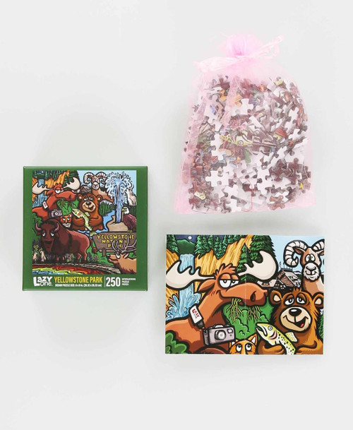 Lazy One Yellowstone National Park Puzzle