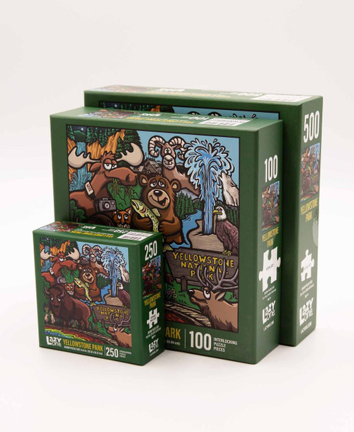 lazy one Yellowstone National Park Puzzle