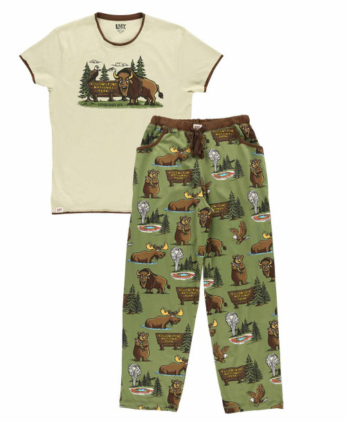 lazy one Yellowstone Women's Regular Fit PJ Set