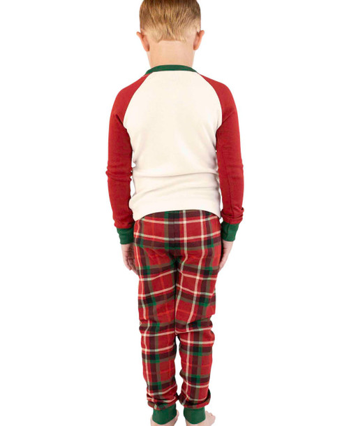 Lazy One Most Likely To Eat Cookies Kid's Long Sleeve PJ's