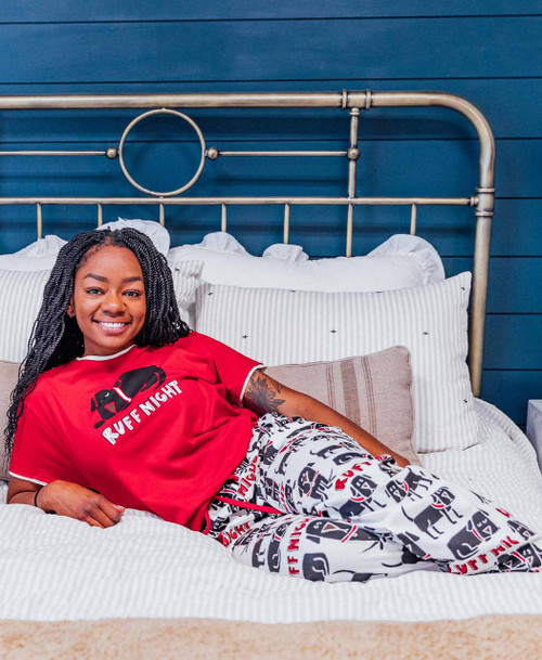 Lazy One Ruff Night Women's Regular Fit Dog PJ Pant